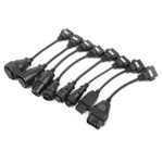 GZYF 8pc OBD2 Truck Diagnostic Cable Set for Professional Mechanics & Auto Repair - Image 2