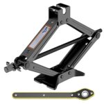 IMAYCC Scissor Lift Jack, Compact Car Jack Kit for Auto SUV, RV, MPV with Smart Ratchet Design, Heavy Duty Tire Changing Kit Lifting 2 Ton (4409 lbs) Tire Jack.