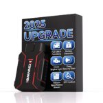 KONNWEI OBD2 Scanner Bluetooth, Car Diagnostic Scanner Tool, Check Engine Code Reader, Voltage Test, I/M Readiness, Data Stream, AutoVIN, No Subscription & Exclusive APP for iOS & Android