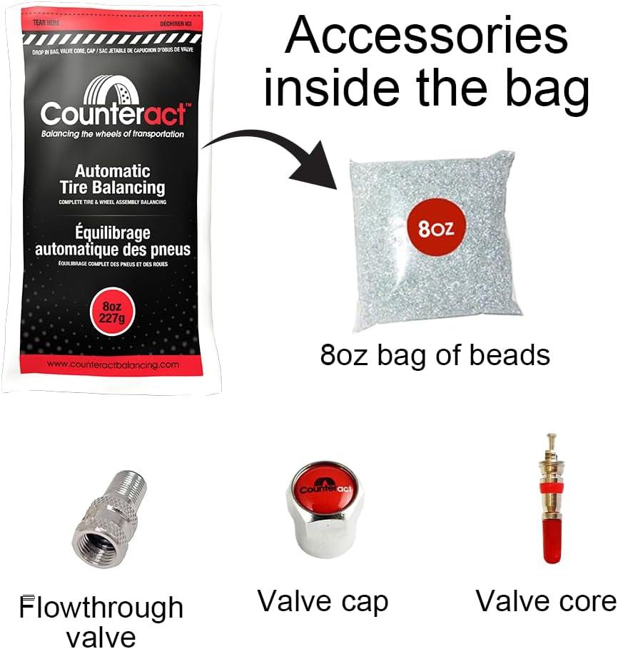 Transform Our Ride with Counteract's 8OZ-B4 Tire Balancing Beads