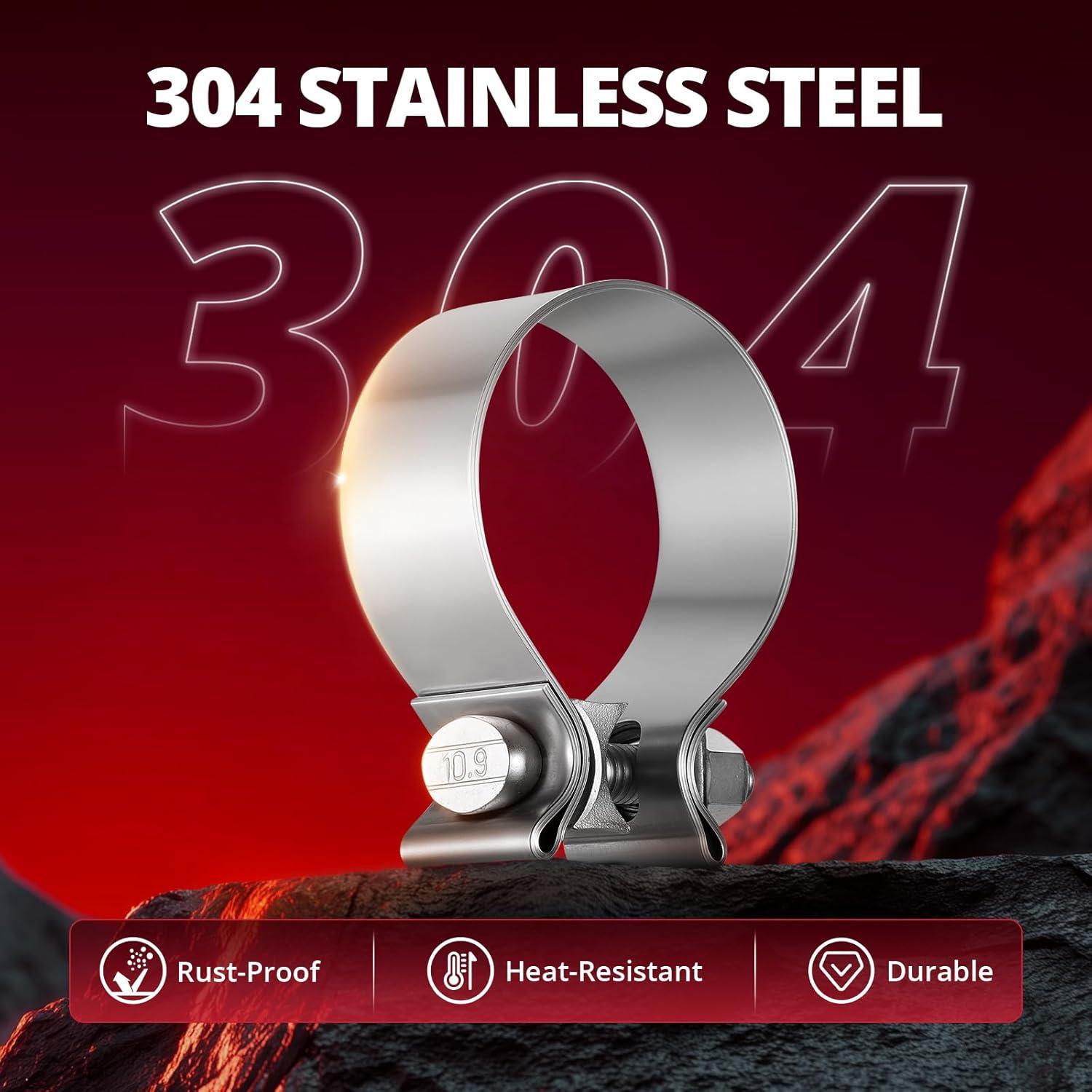Unleash Power: Pro Exhaust Clamps That Never Fail!
