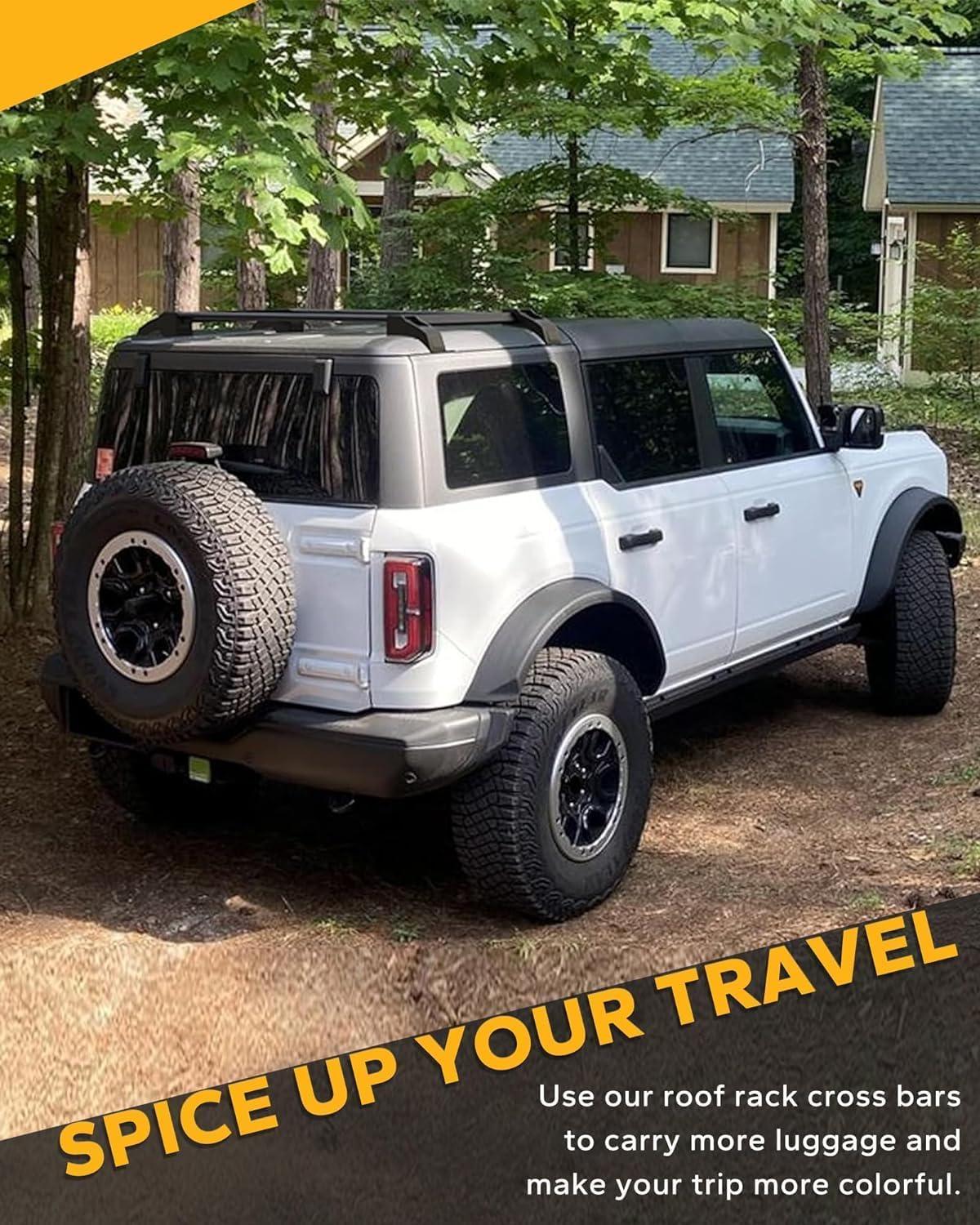 Bronco Boost: Our Test Drive with ‍330lb Load Roof Rack