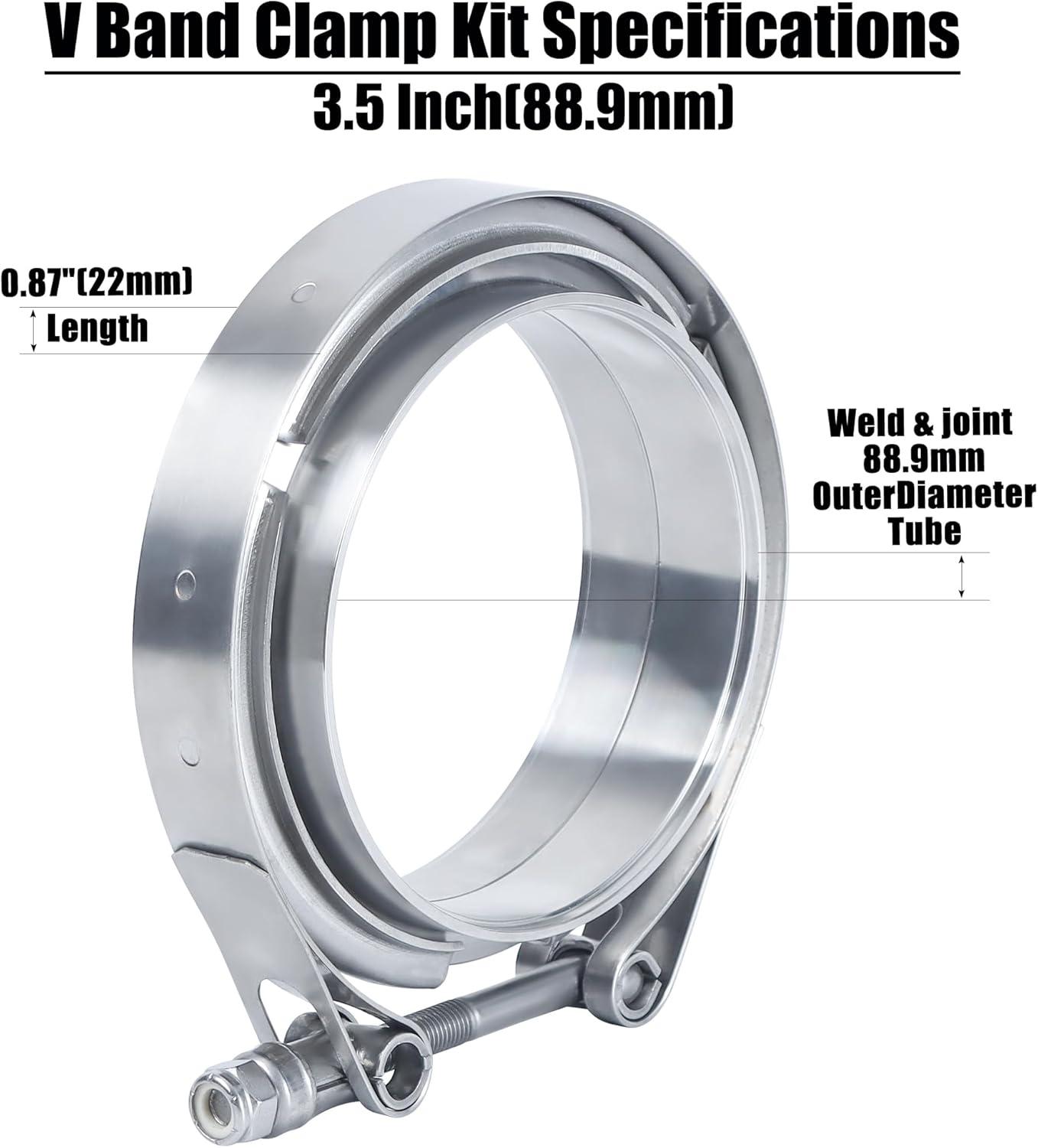 Ultimate V-Band Clamp: Seamless Exhaust Connections Made Easy!