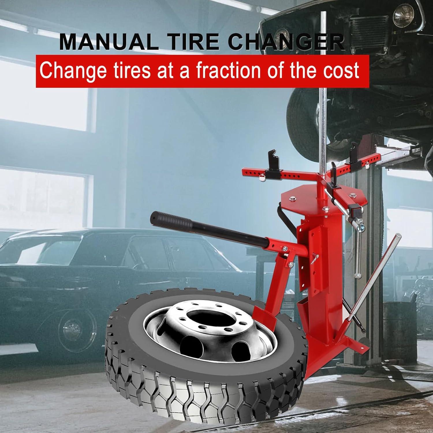 Effortless​ Tire Changing: Our Portable Manual Tire Changer