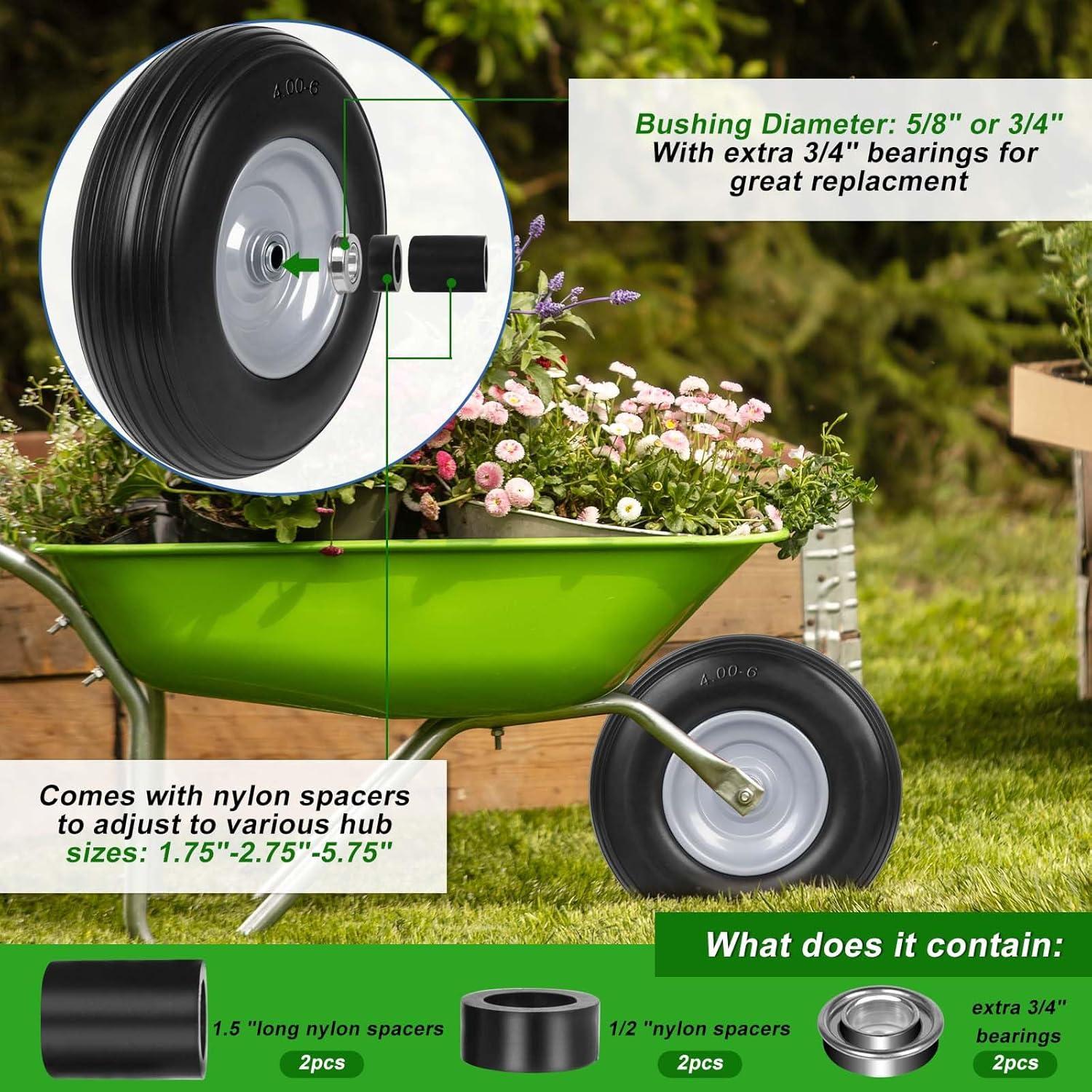 Say Goodbye to Flat⁣ Tires: our Flat-Free 13-Inch ‍Solution!