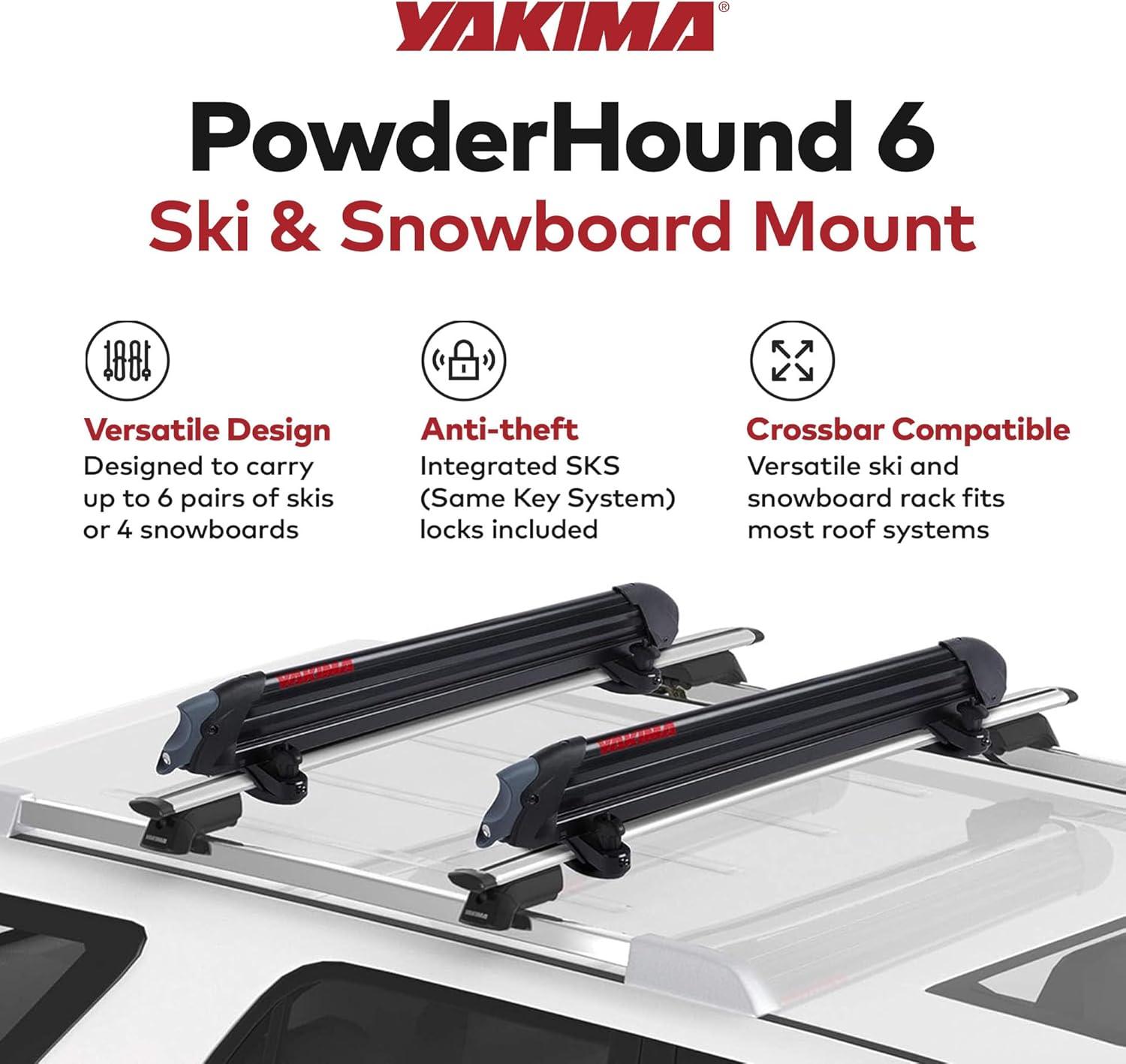 Yakima PowderHound 6: ⁣Our Winter Adventure Companion