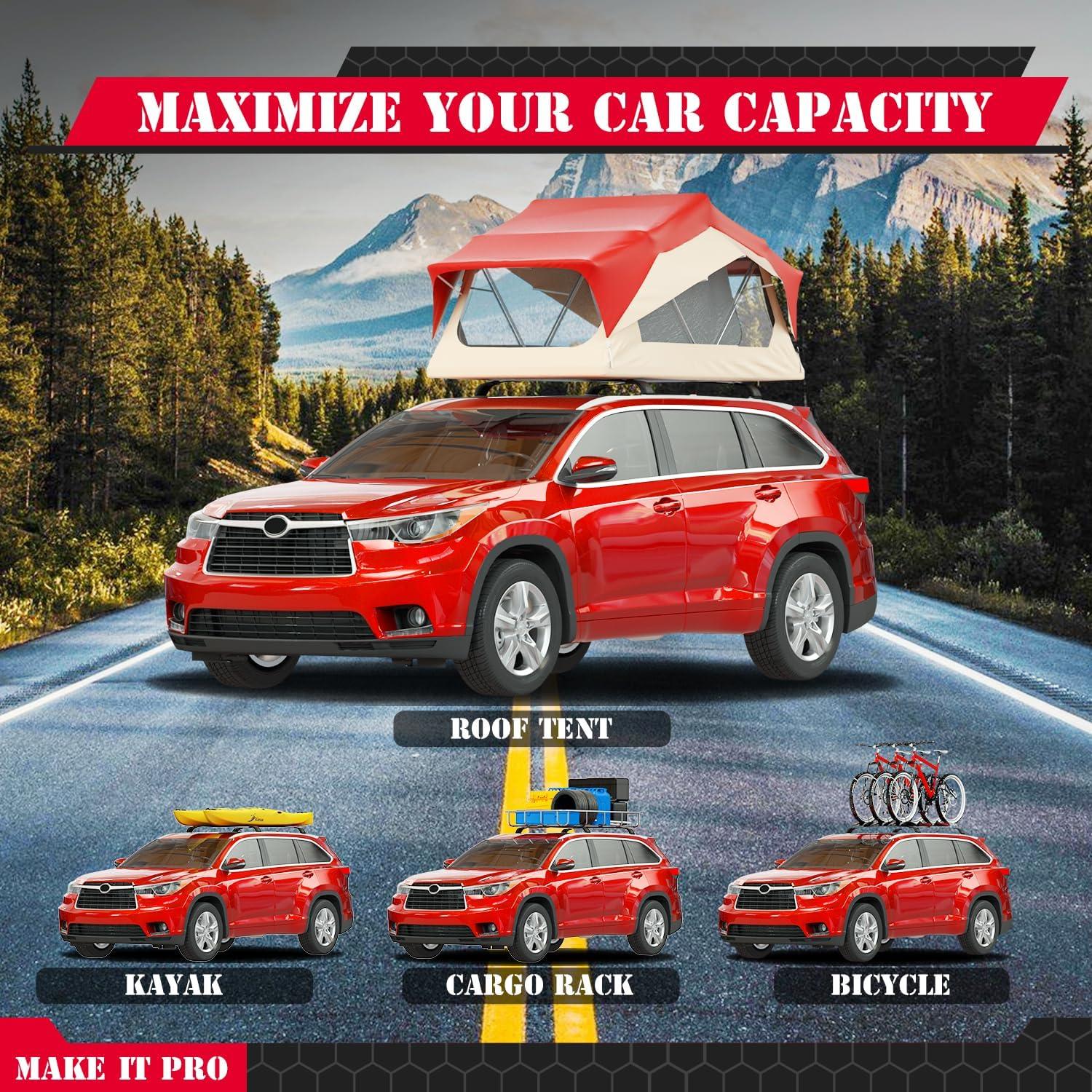 We Tested KitsPro's 260lb Highlander Roof Rack: Worth it?