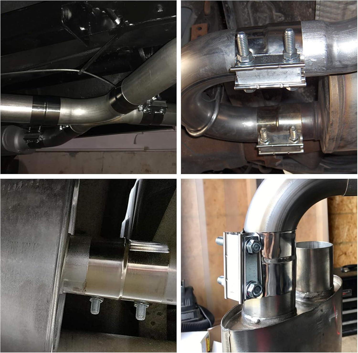 Ultimate ZFBB4.0 Exhaust Clamp: Precision Pipe Repair Pro!