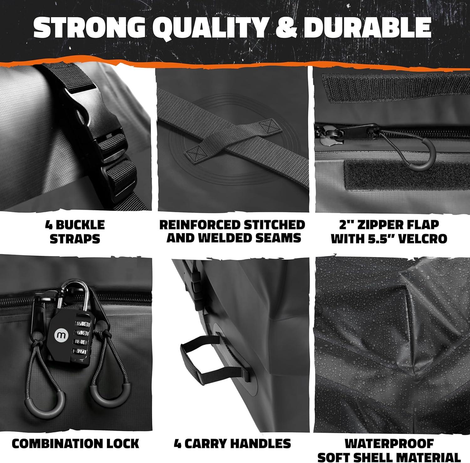 We Tested mockins' Extendable Roof Rack & Waterproof Cargo System