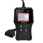 LAUNCH OBD2 Scanner Engine Fault Code Reader, CR319 Code Reader Scanner, CAN Diagnostic Scan Tool Supports DTC Lookup, Mode6 O2 Sensor for OBDII Protocol Cars Since 1996 Black