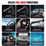 LAUNCH CR319 OBD2 Scanner Car Diagnostic Code Reader Tool 1996+ - Image 2