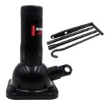 LUSHIH Car Jack 2 Ton (4,000 lb) Capacity Spiral Jack for Pickup Truck, Screw Jacks for Car Lift or Jack Stands, Tire Jack Fit for Ford F150 Truck Chevy Silverado Dodge Ram 1500 (Black)