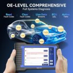 MUCAR OBD2 Scanner Bluetooth Bidirectional Diagnostic Tool All Systems 28 Reset ECU Coding - Image 2