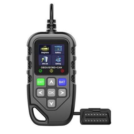 Mengshen Car OBD2 Scanner Check Engine Fault Code Reader with Reset OBD II/EOBD Live Data Freeze Frame Car Diagnostic Scanner for 1996 or Newer Vehicles