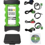 New DLA 2025 V2 Diagnostic Software+2.0 Adapter Kit Truck Diagnostic Tool Scanner for J P- R 0 Diesel Heavy Duty Trucks Fleet Maintenance(DLA 2.0 Tool with Software)