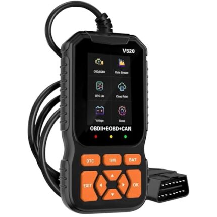 OBD2 Car Scanner Diagnostic Tool, V520 Fixd Car Diagnostic Tool, OBDII/EOBD Check Engine with Reads/Erases Codes, Auto Code Reader Scanner, Universal for Cars After 1996