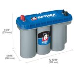 OPTIMA D31M BlueTop AGM Marine Battery 900 CCA Dual Purpose RV - Image 2