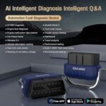 OURHZTB Bluetooth OBD2 Scanner AI Car Code Reader iOS Android - Image 2