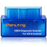Panlong OBD2 Scanner Bluetooth for iPhone iOS Android OBDII Car Diagnostic Scan Tool Engine Fault Code Reader