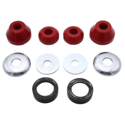 Radius Arm Bushing Kit for Ford F-150, F-250, Ranger, Bronco – High-Density Polyurethane Suspension Bushings – Replaces OEM 1L2Z-5K483-AA, F87Z-5K483-BA