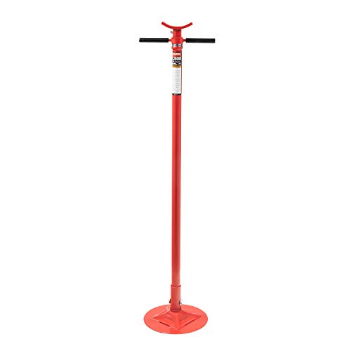 Sunex 6809A, Underhoist Support Stand, ¾ Ton Capacity, 12 Inch Sunex 6809A, Underhoist Support Stand, ¾ Ton Capacity, 12 Inch Diameter Base, Contoured Saddle, Bearing Mounted Spin Handle, Self-Locking ACME Threaded Screw, Supports Vehicle Components