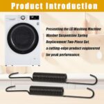 Premium LG Washer Suspension Spring Replacement Kit | 2-Pack, Compatible Kenmore Repair Part - Image 2