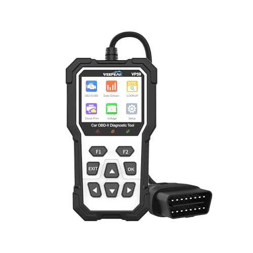 Veepeak OBD2 Scanner Diagnostic Tool with Reset, Auto Check Engine Veepeak OBD2 Scanner Diagnostic Tool with Reset, Auto Check Engine Code Reader for 1996+ Cars & Light Trucks, Carrying Case Included