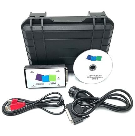 for Doosan uVIM Diagnostic Tool Adapter Excavator Forklift Engine Fault OBD Interface Scanner (Adapter with 2023 Software)