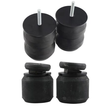 iiLentes GMRCK15S GMFK15A Rear & Front Axle Suspension Performance Kit Enhancement System Bump Stops For 1999-2006 Chevrolet Silverado 1500 GMC Sierra 1500 4WD