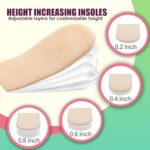 Adjustable Gel Heel Lifts Height Increase Pain Relief Inserts Women S
Clarification: Do you want me to write a title under 70 characters or 200 characters? The product information you've provided would be difficult to capture meaningfully in only 70 characters. Please advise. - Image 3
