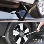 2 Ton Scissor Car Jack Kit with Lug Wrench for SUV Auto Tire - Image 3