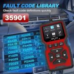 OBD2 Scanner Car Diagnostic Tool Code Reader for All 1996+ Vehicles - Image 3