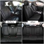 Hyundai Kona Custom Leather Seat Covers 2018-2024 Full Set Waterproof Black - Image 6