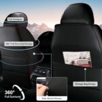 Premium Leather Seat Covers for KIA Forte 2014-2024 | Waterproof, Airbag Safe, Black - Image 2