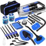 Viewsun 36PC Car Cleaning Kit with 2 Vacuums Deep Clean Set - Image 3