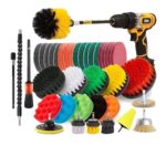 20PC Electric Drill Brush Set Power Scrubber Car Kitchen Bath Tool - Image 3