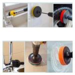 20PC Electric Drill Brush Set Power Scrubber Car Kitchen Bath Tool - Image 4