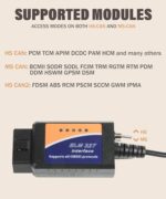 OBD2 Scanner USB Adapter ELM327 Car Diagnostic Code Reader Tool - Image 3