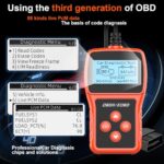 Pro OBD2 Scanner: Engine Diagnostic Tool for 1996+ Vehicles, Live Data & Code Reader - Image 4