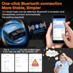 AMTIFO Bluetooth OBD2 Scanner for iPhone Android Car Diagnostic Tool - Image 3