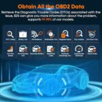 AMTIFO Bluetooth OBD2 Scanner for iPhone Android Car Diagnostic Tool - Image 4