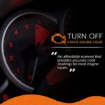 Pro OBD2 Scanner: Full OBDII Diagnostic Tool for All Cars, Battery Test, Check Engine - Image 4