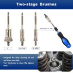 Professional Diesel Injector Seat Cleaning Kit with Steel Brushes - Image 3