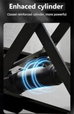 Heavy-Duty Hydraulic Lift Cart: 1100 Lbs Capacity, Double Scissor, 32" Height - Image 4