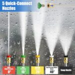 Powerful 3500 PSI Gas Pressure Washer | 2.3 GPM Heavy-Duty Outdoor Cleaning Machine - Image 3