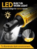 3/8 Cordless Ratchet Wrench DEWALT 20V 88Ft-Lbs 7 Sockets Kit - Image 3