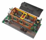 LEGO Creator Expert Vintage Train Engine Shed Railway Workshop Set - Image 4