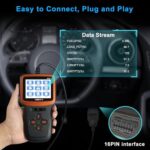 Advanced OBDII Scanner: Professional Car Diagnostic Tool for Check Engine Light & Live Data - Image 3