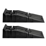 2-Pack Car Ramps - Heavy-Duty Car Lifts for Home Garage or Shop - 16,000lb GVW Capacity, 8,000lb Load Capacity Per Pair - SUV, Agricultural Vehicle, or Pickup Truck Ramp