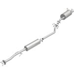 BRExhaust Replacement Exhaust System Kit 106-0086: Compatible with 2007-2009 Honda CR-V 2.4L